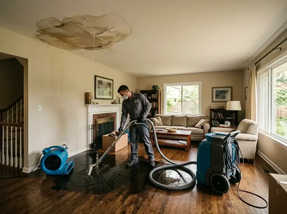 attic-pipe-burst-ceiling-drip-008 — frequently asked questions, Water Damage Restoration & Carpet Care in Yorktown Heights,…